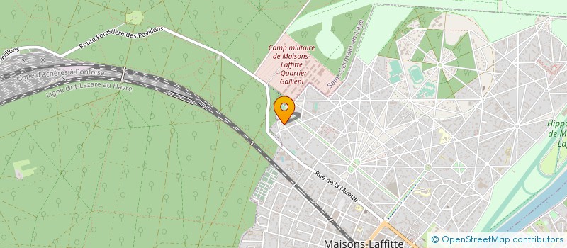 localisation de l'entreprise NOSEMPREINTES à MAISONS-LAFFITTE