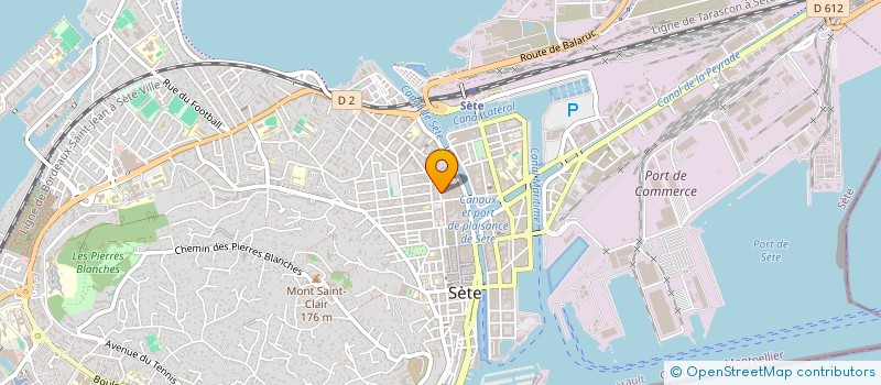 localisation de l'entreprise NOSILA  SETE