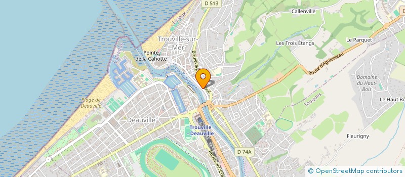 localisation de l'entreprise NOSILAM  TROUVILLE-SUR-MER