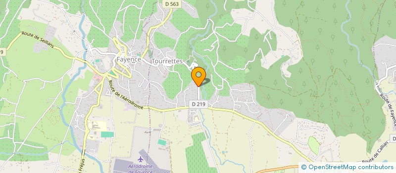 localisation de l'entreprise NOSIOT  TOURRETTES