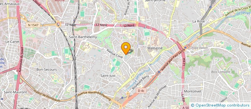 localisation de l'entreprise NOSK AUTOS à MARSEILLE 13