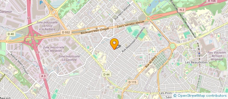 localisation de l'entreprise NOSK CONCEPT à AULNAY-SOUS-BOIS