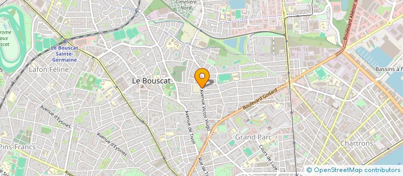 localisation de l'entreprise NOSKA MEDIA à LE BOUSCAT