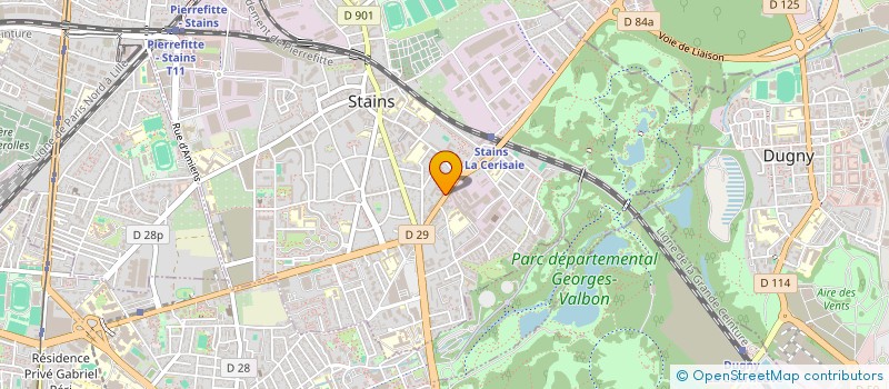 localisation de l'entreprise NOSKEIGHT à STAINS