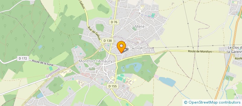 localisation de l'entreprise NOSLO  MONTFORT-L'AMAURY