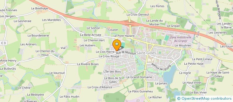 localisation de l'entreprise NOSO à SAINT-GILLES