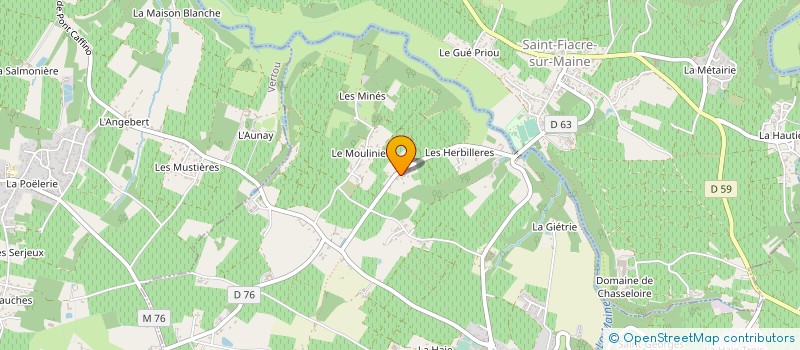 localisation de l'entreprise NOSOLA  SAINT-FIACRE-SUR-MAINE