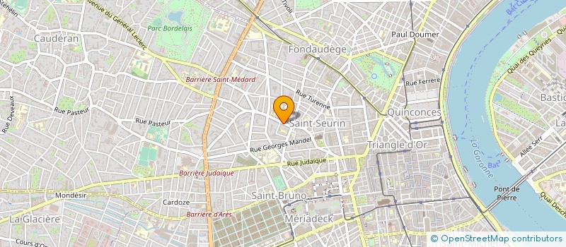 localisation de l'entreprise NOSOTROS ORGANISATION à BORDEAUX