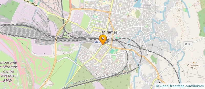 localisation de l'entreprise NOSREVES à MIRAMAS
