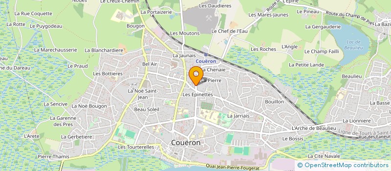 localisation de l'entreprise NOSSA CHOURICA à COUERON