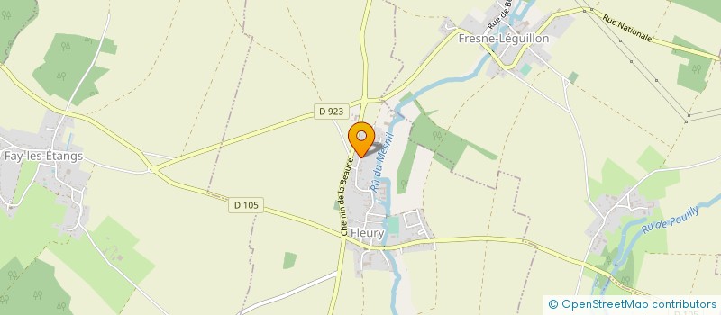 localisation de l'entreprise NOSSA TERRA  FLEURY