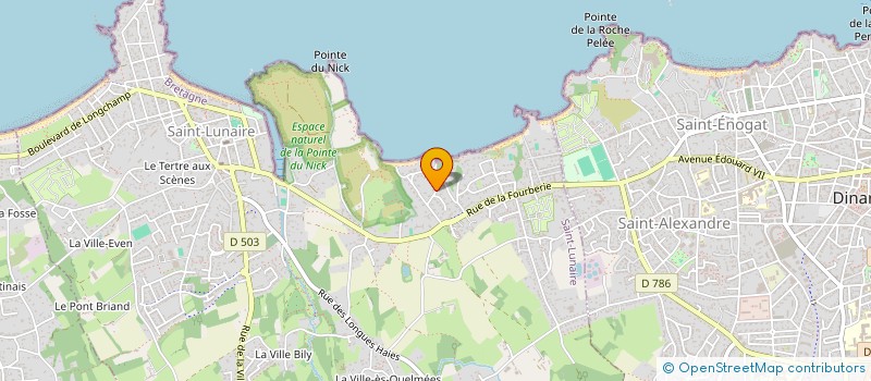 localisation de l'entreprise NOSSAM à SAINT-LUNAIRE