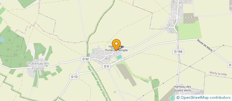 localisation de l'entreprise NOSSEA-TOURISME  PUISEUX-EN-FRANCE