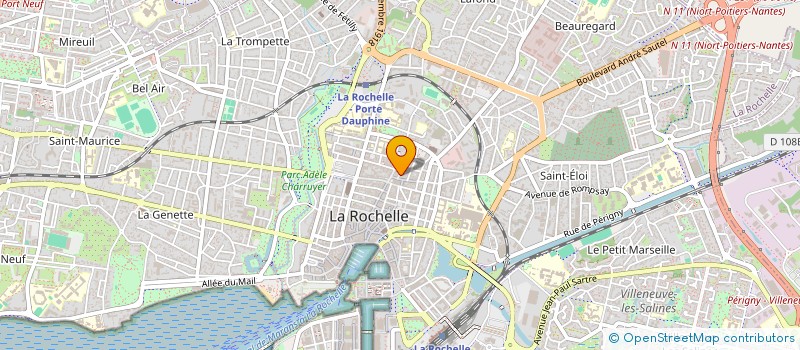 localisation de l'entreprise NOSSIAH à LA ROCHELLE