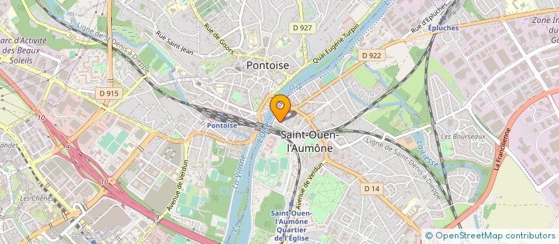 localisation de l'entreprise NOSSNORA à SAINT-OUEN-L'AUMONE