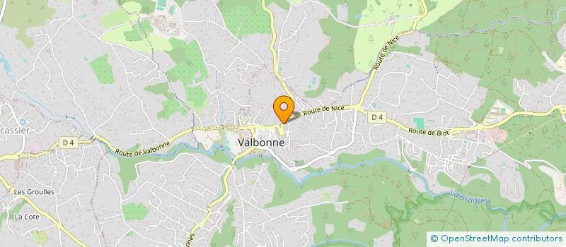 localisation de l'entreprise NOSSY BE  VALBONNE