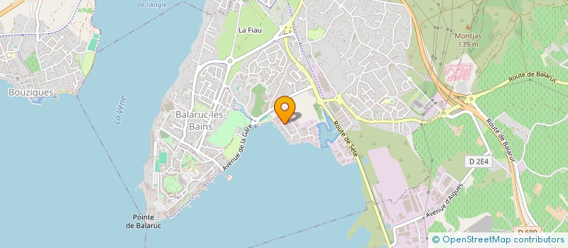 localisation de l'entreprise NOSTALGIA  BALARUC-LES-BAINS