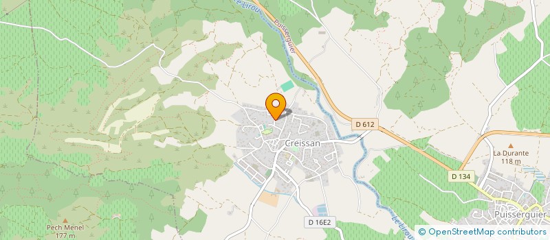 localisation de l'entreprise NOSTALGIE CHORALE INTERNATIONALE  CREISSAN