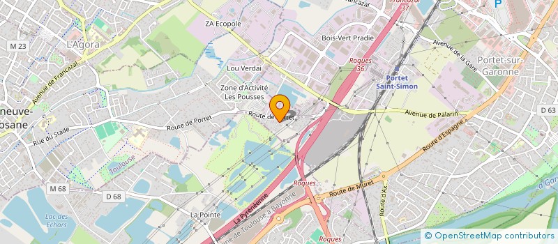 localisation de l'entreprise NOSTALGIE DU GEEK (NDG) à VILLENEUVE-TOLOSANE