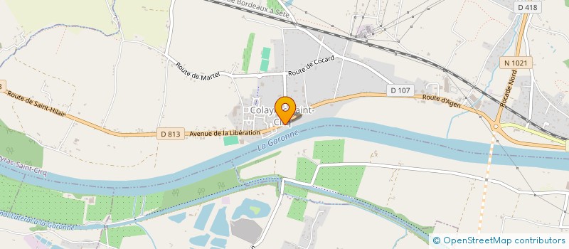 localisation de l'entreprise NOSTE GARONNA  COLAYRAC-SAINT-CIRQ