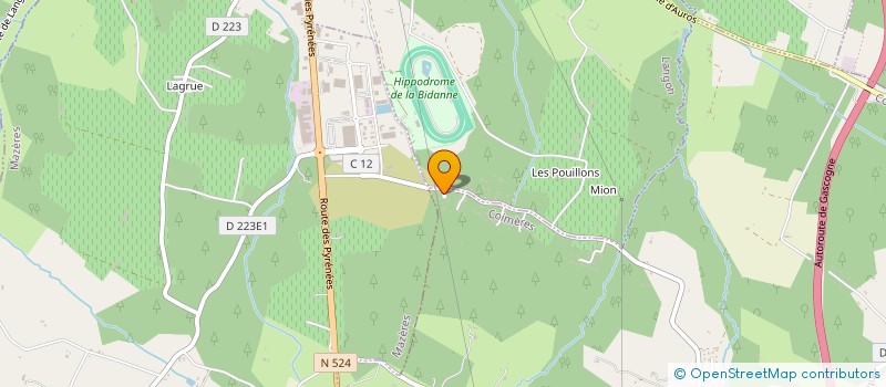 localisation de l'entreprise NOSTE TOURTIERE  COIMERES