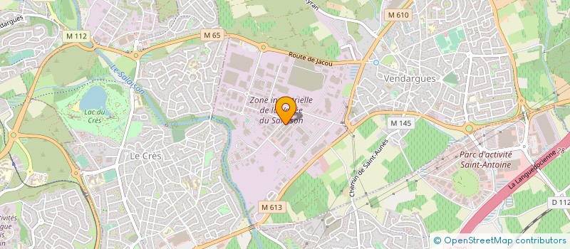 localisation de l'entreprise NOSTEA à VENDARGUES