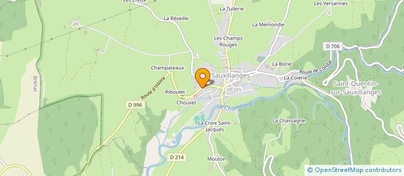 localisation de l'entreprise NOSTELOVI  SAUXILLANGES