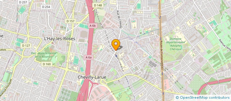 localisation de l'entreprise NOSTOMA  L'HAY-LES-ROSES