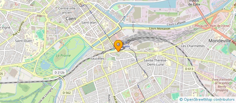 localisation de l'entreprise NOSTRA à CAEN