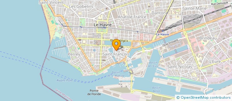 localisation de l'entreprise NOSTRA à LE HAVRE