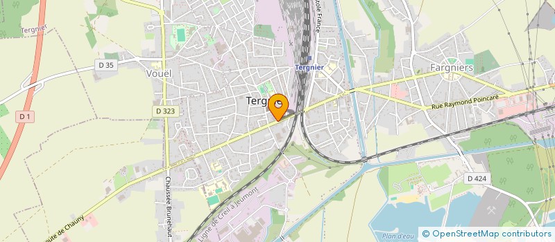 localisation de l'entreprise NOSTRA CASA à TERGNIER
