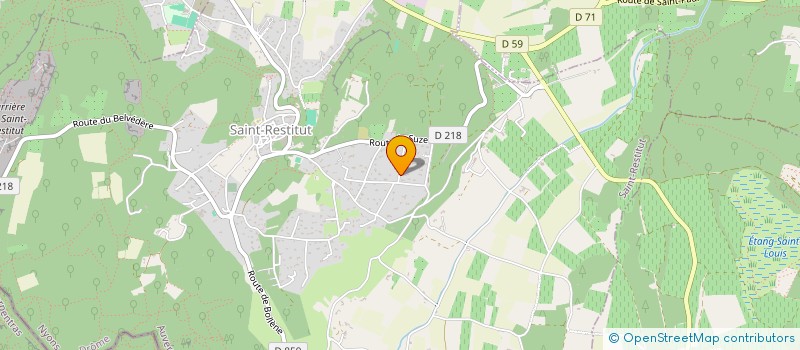 localisation de l'entreprise NOSTRA CASA LES TRUFFIERES  SAINT-RESTITUT