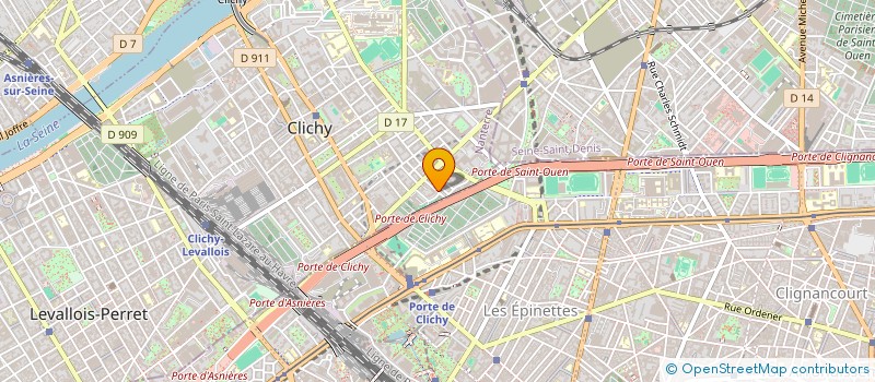 localisation de l'entreprise NOSTRA ECOMM à CLICHY