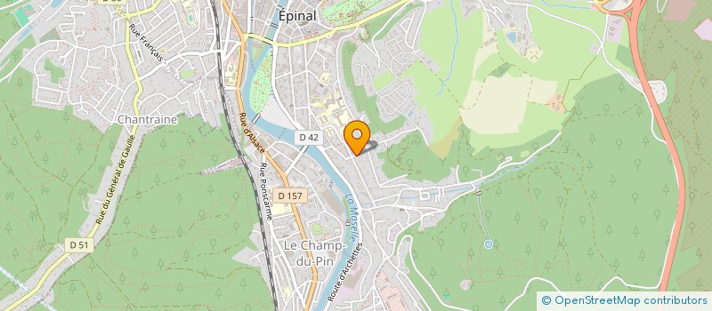 localisation de l'entreprise NOSTRA FAMILIA  EPINAL