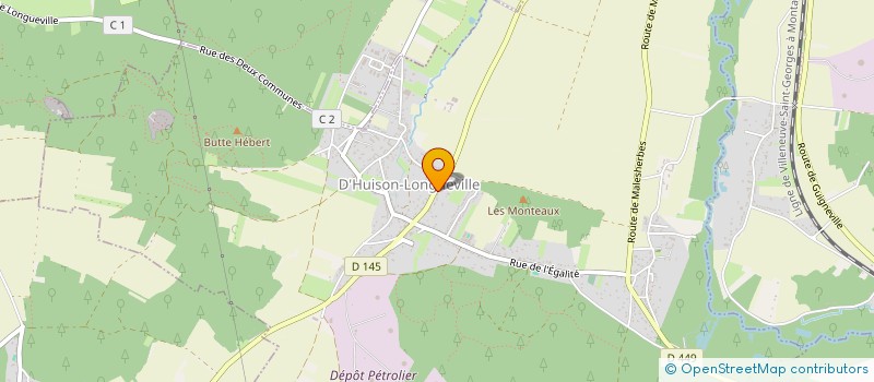 localisation de l'entreprise NOSTRA MUSIC GROUP à D'HUISON-LONGUEVILLE