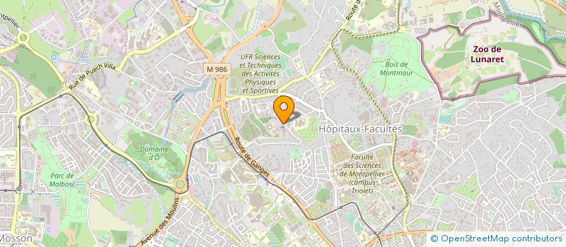 localisation de l'entreprise NOSTRA TERRA à MONTPELLIER