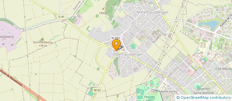 localisation de l'entreprise NOSTRAFAMIGLIA à OBERHAUSBERGEN