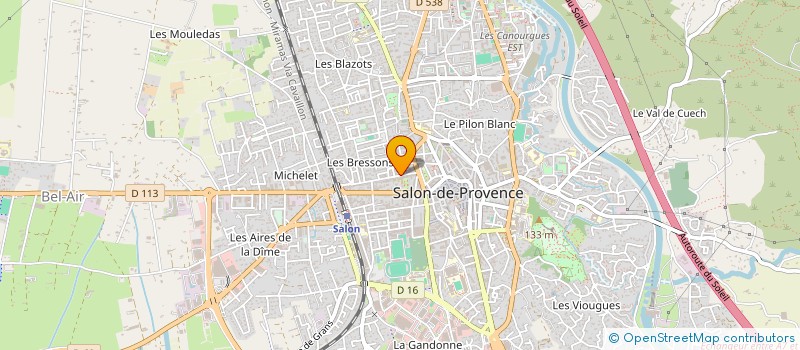 localisation de l'entreprise NOSTRAL SOLUTIONS  SALON-DE-PROVENCE