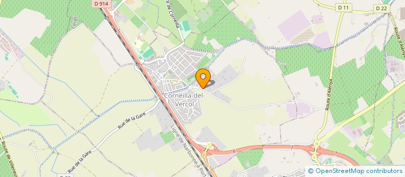 localisation de l'entreprise NOSTRE MAR  CORNEILLA-DEL-VERCOL