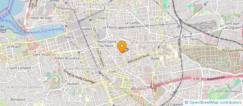 localisation de l'entreprise NOSTREDAME  MARSEILLE