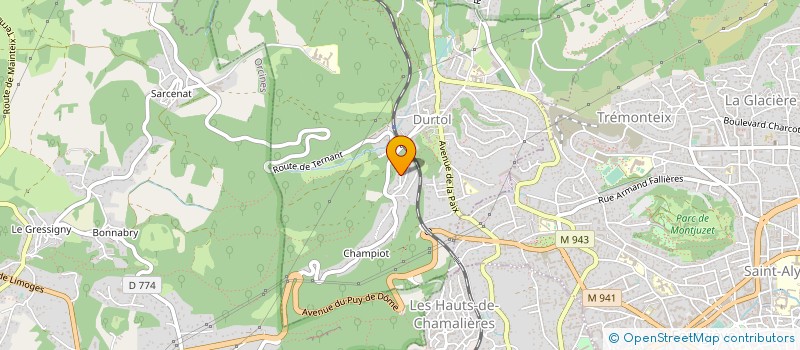 localisation de l'entreprise NOSTRES  DURTOL