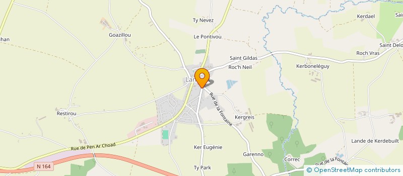 localisation de l'entreprise NOSTRI  BON REPOS SUR BLAVET