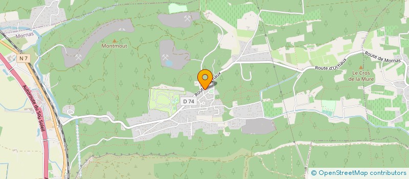 localisation de l'entreprise NOSTROMO  MORNAS