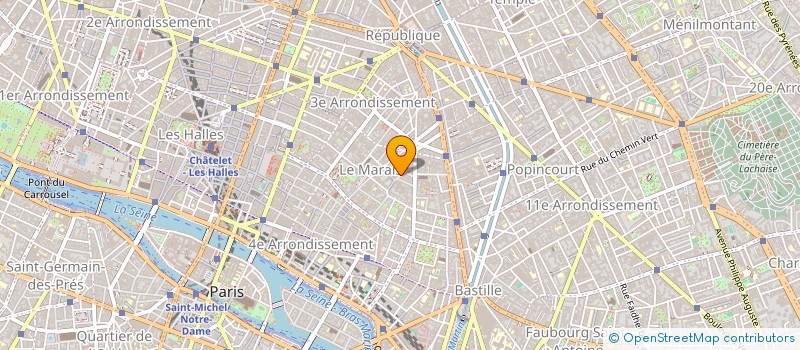 localisation de l'entreprise NOSTROMO CAPITAL  PARIS