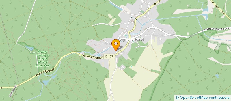 localisation de l'entreprise NOSTRUM à POIGNY-LA-FORET