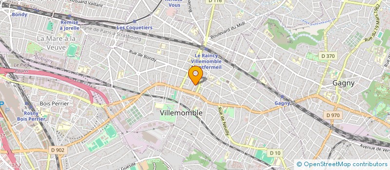 localisation de l'entreprise NOSY BE-ANKANIN'NY NOFY  VILLEMOMBLE