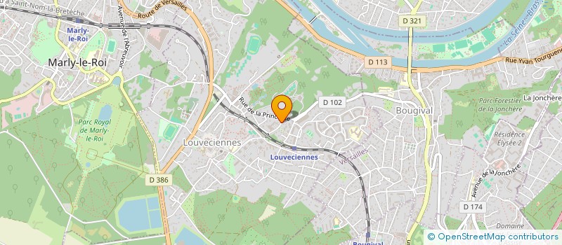 localisation de l'entreprise NOT A SHARK COMPANY  LOUVECIENNES