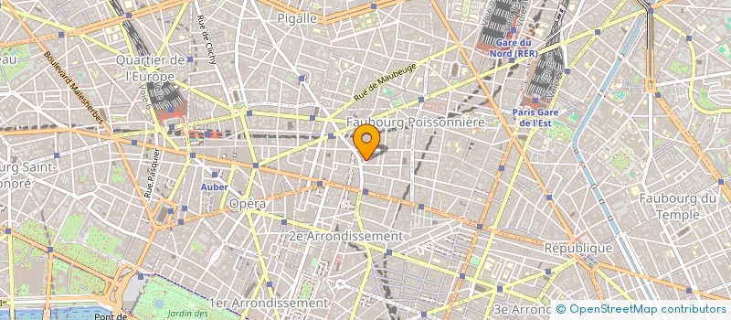 localisation de l'entreprise NOT.AD  PARIS