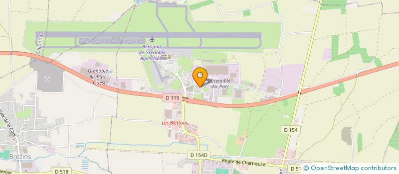 localisation de l'entreprise NOT AIRPARC  SAINT-ETIENNE-DE-SAINT-GEOIRS