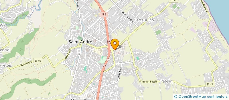localisation de l'entreprise NOT'AVENIR GRAND EST à SAINT-ANDRE
